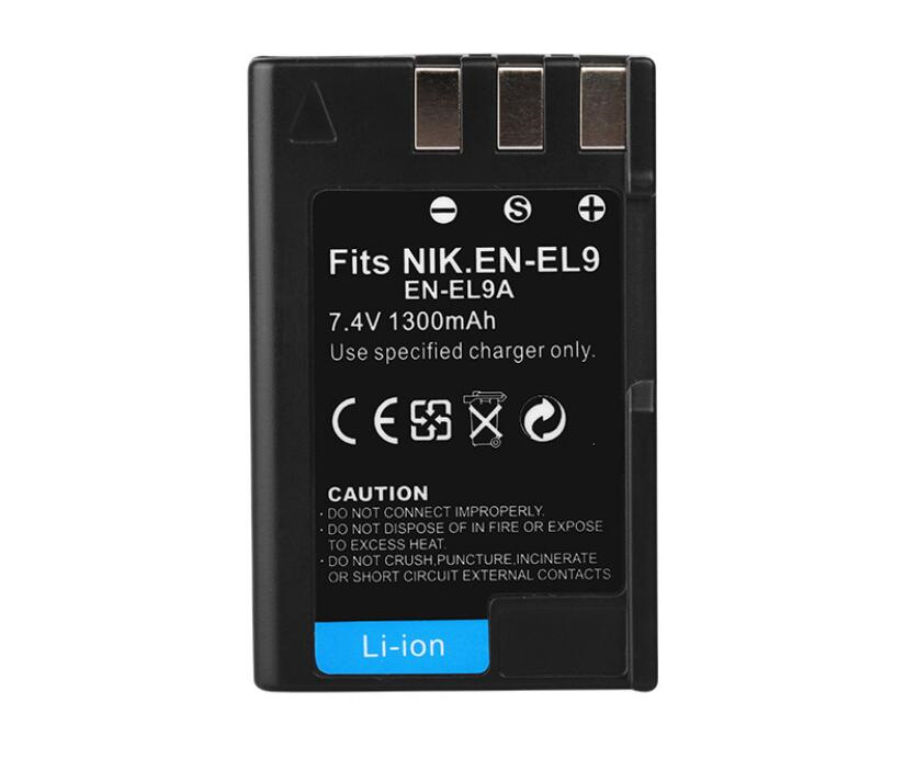 Replacement battery for Nikon EN-EL9 EN-EL9A