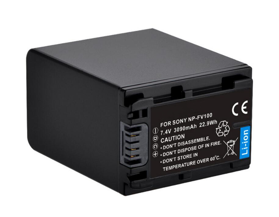 Replacement Battery for Sony NP-FV100 NP-FV100A