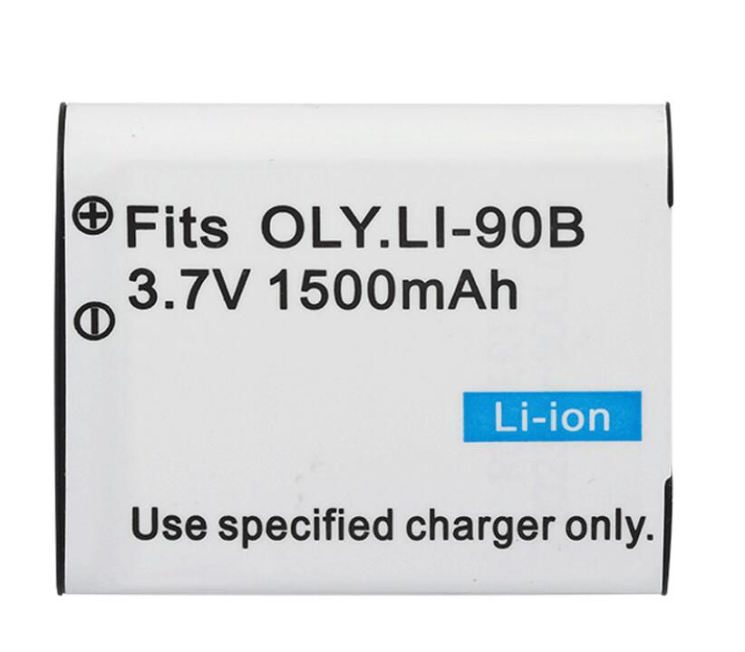 Replacement battery for Olympus Li-90B Li-92B