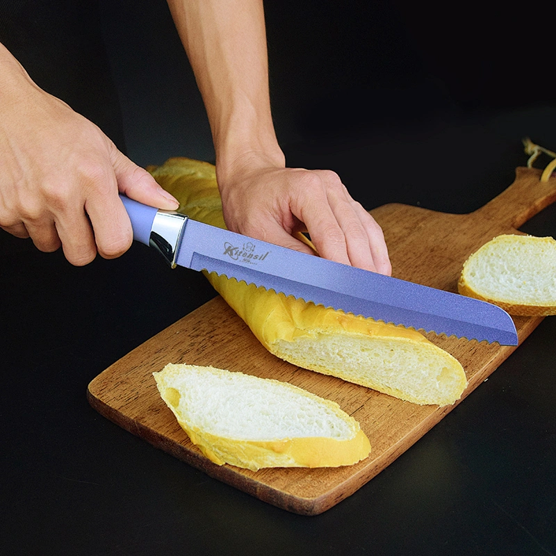 7-piece Stainless Steel Kitchen Knife Set,Non-Stick Coating Knife Set