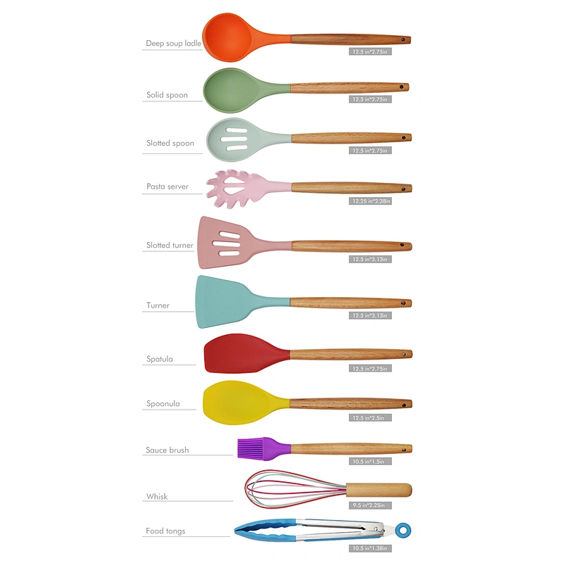 Silicone Cooking Utensil Set