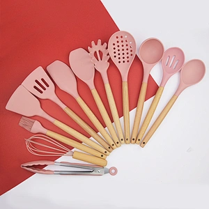 Silicone Kitchen Cooking Utensil Set