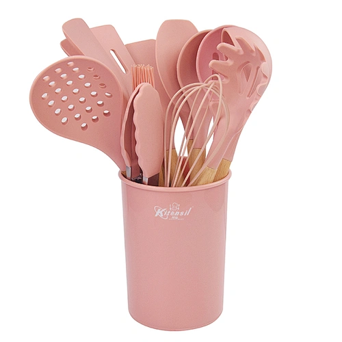 Silicone Kitchen Cooking Utensil Set