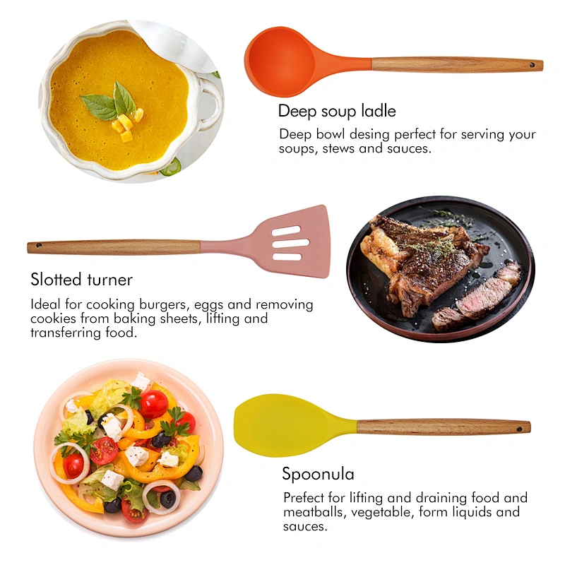 Silicone Cooking Utensil Set