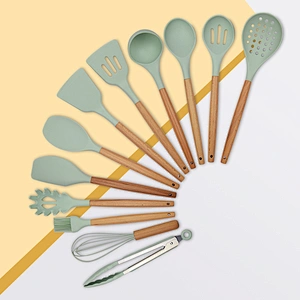 Silicone Kitchen Cooking Utensil Set