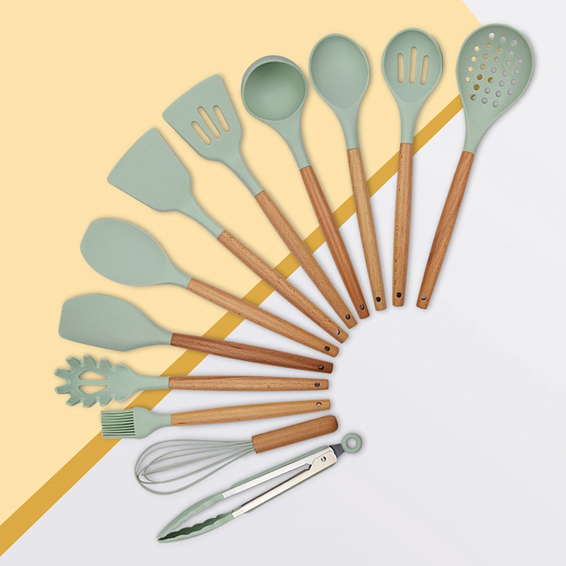 Silicone Kitchen Cooking Utensil Set