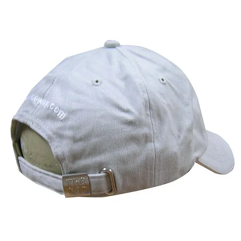 6 panel simple customized Wholesale 100% Cotton Sport Cap
