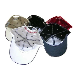 6 panel embroidery baseball cap