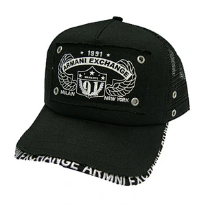 fashion 6 panel sandwich bill cap with embroidery and sandwich for man and women