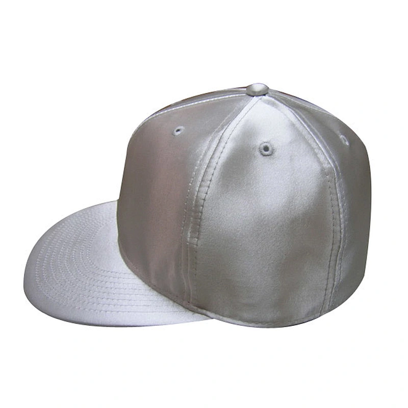 Fashion custom 6 panel flat brim baseball cap