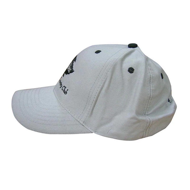 6 panel fashion grey sports cap