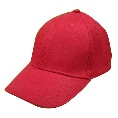 red color blank fitted hat baseball hat