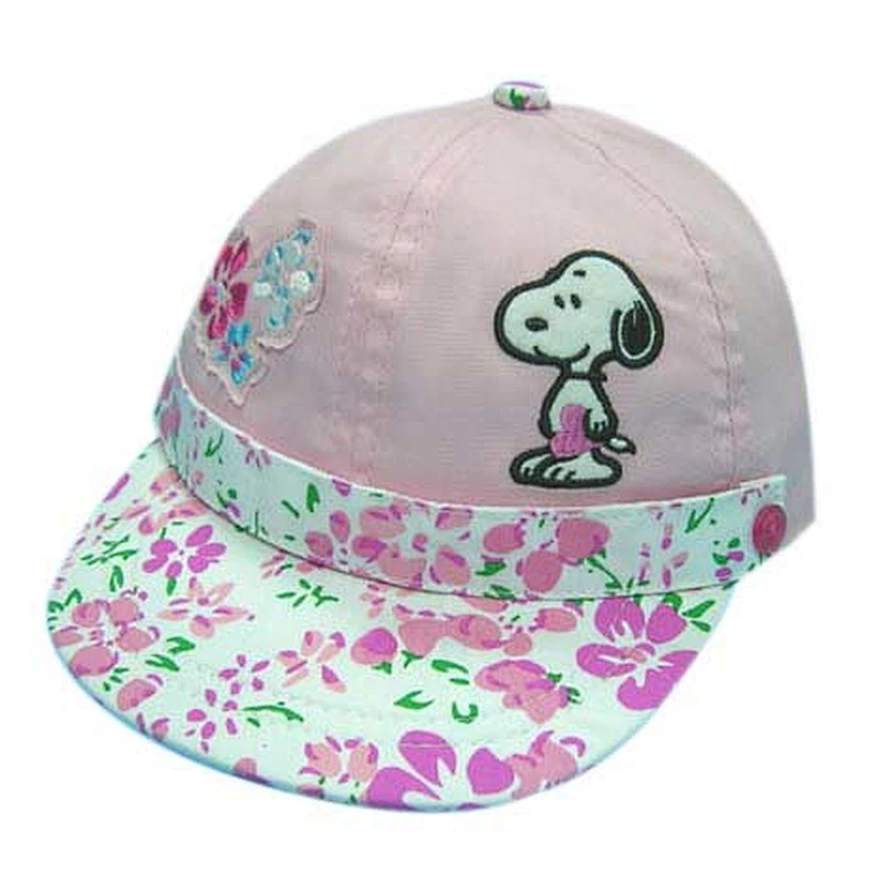 Fashion lovely 6 panel kid's cap and children cap with embroidery
