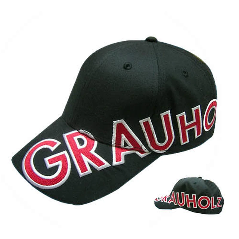 applique embroidery sports caps