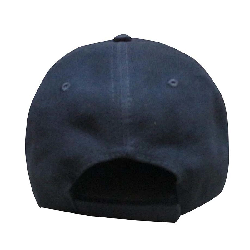 custom 6 paenel embroidery on front navy sports caps and hats