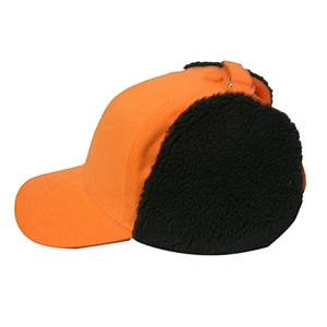 fashion design winter cap and snow cap with earflaps