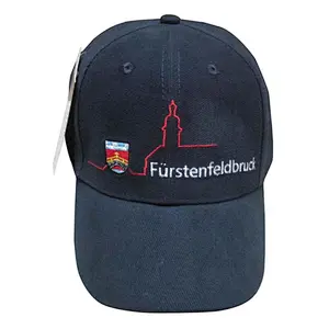 custom 6 paenel embroidery on front navy sports caps and hats