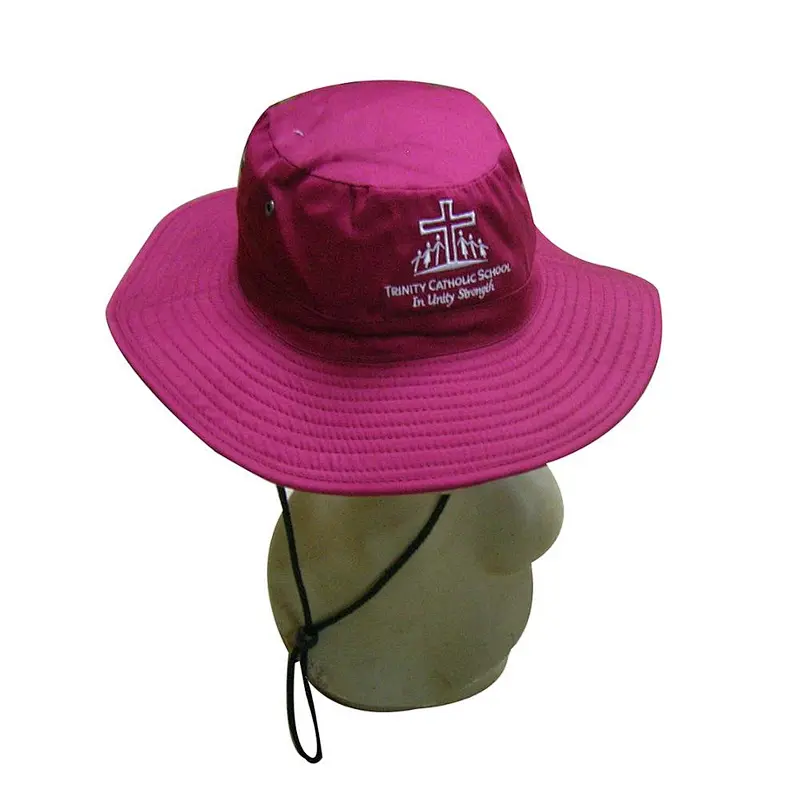 reversible school cool bucket hats with string