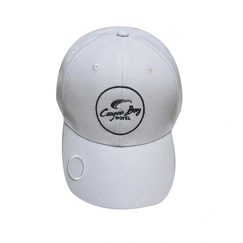 wholesale custom 6 panel ball marker sports cap