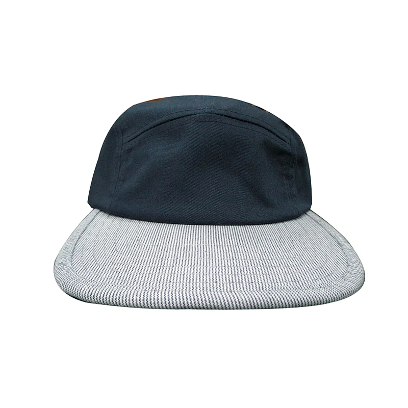 5 panel plain camp hat