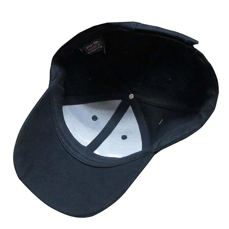 custom 6 paenel embroidery on front navy sports caps and hats
