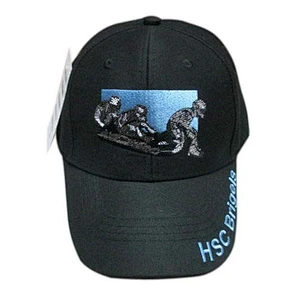 black color baseball cap with embroidery logo