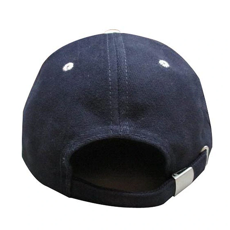 Fashion  6 panel cotton ball marker hat with flat embroidery