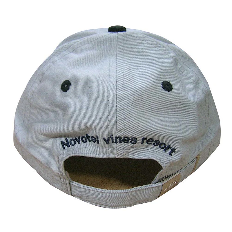6 panel fashion grey sports cap