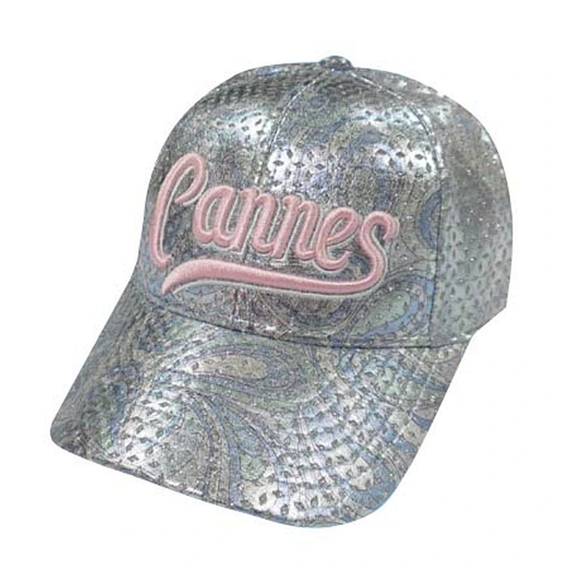 fashion cotton twill washed cap with 3D embroidery