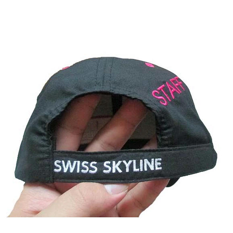 high quality embroidery 6 panel sports cap