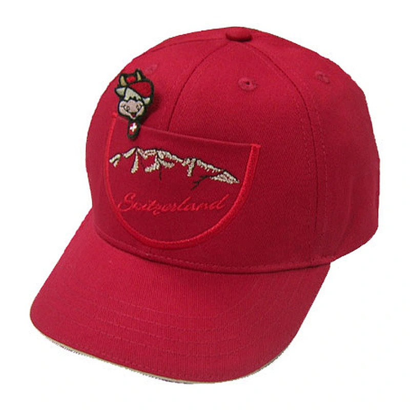 6 panel kids and children Baseball Cap With Embroidery Logo for high quality
