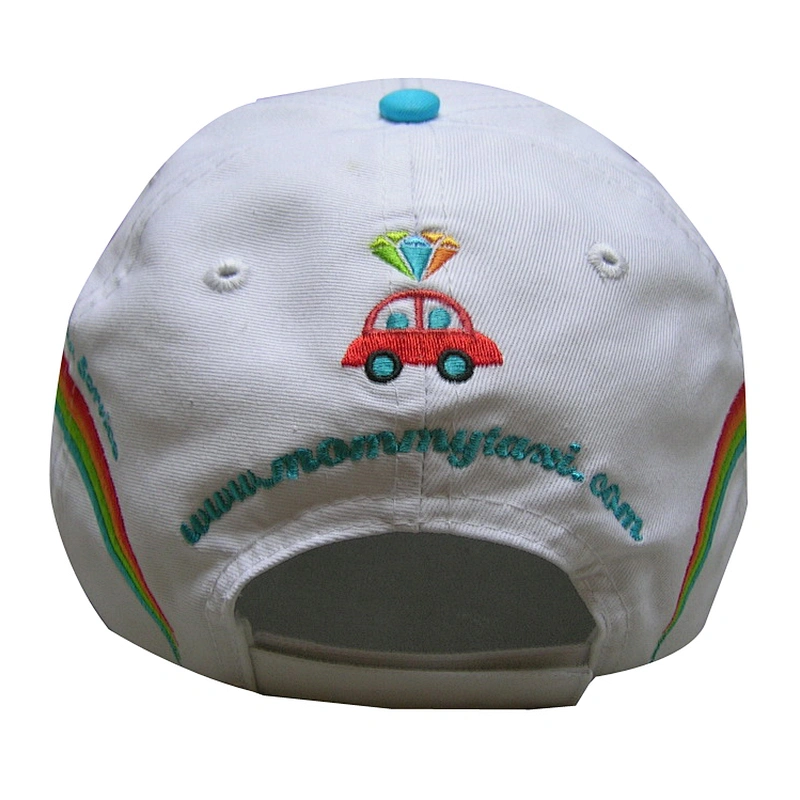 Fashion mommy-taxi custom design children sport cap with embroidery