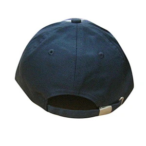 Custom classic 6 panels high quality cotton checked fabric sports caps and hats with self fabric strap metal buckle adjuster