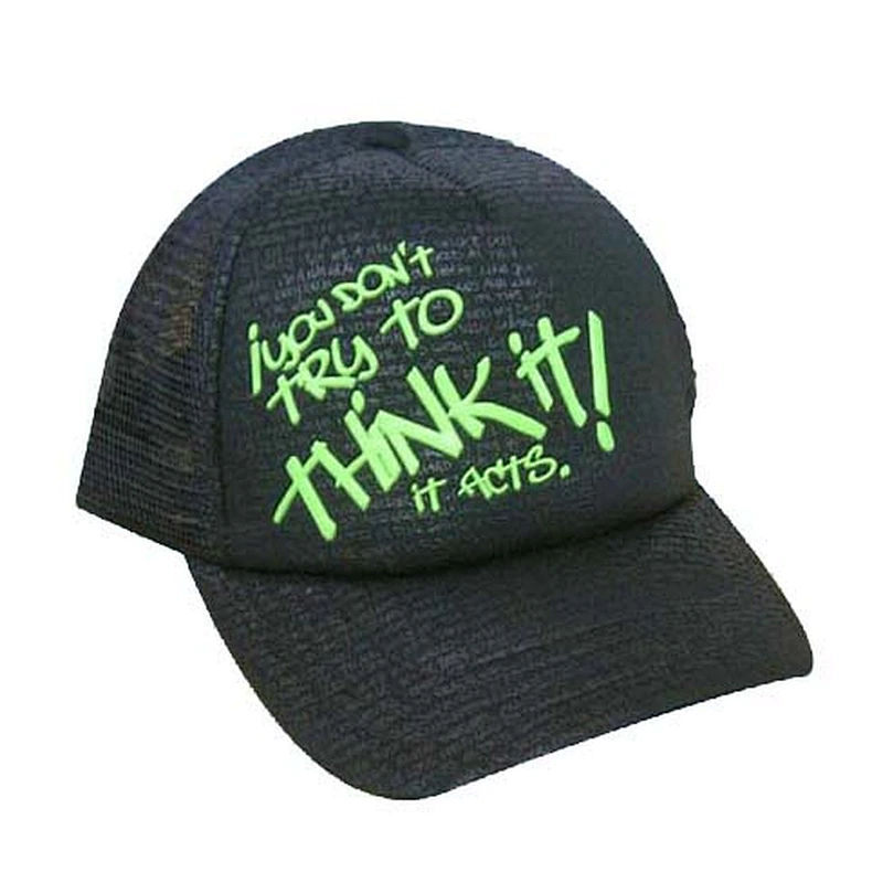 Fashion customized mesh hat trucker snapback hat with printing