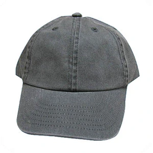 Fashion 6 panel washed cotton twill 12856 baseball cap