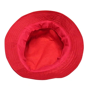 Fashion cheap cotton twill bucket hat  with embroidery patch