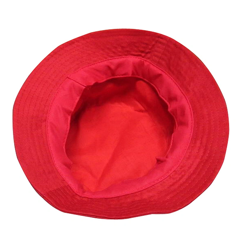 Fashion cheap cotton twill bucket hat  with embroidery patch