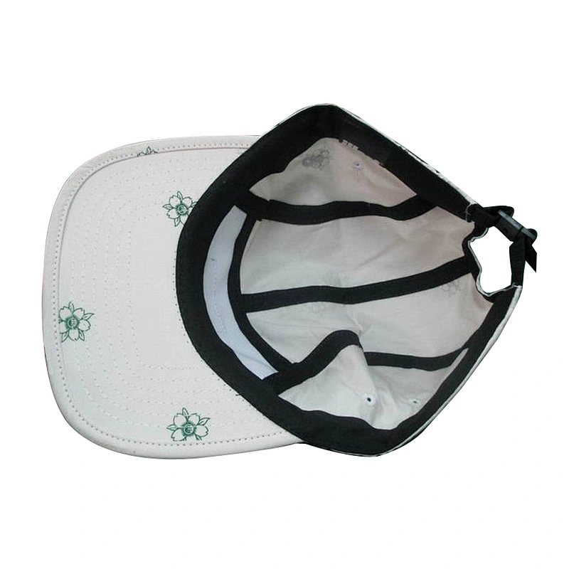 wholesale blacnk 5 panel camp hat with woven patch
