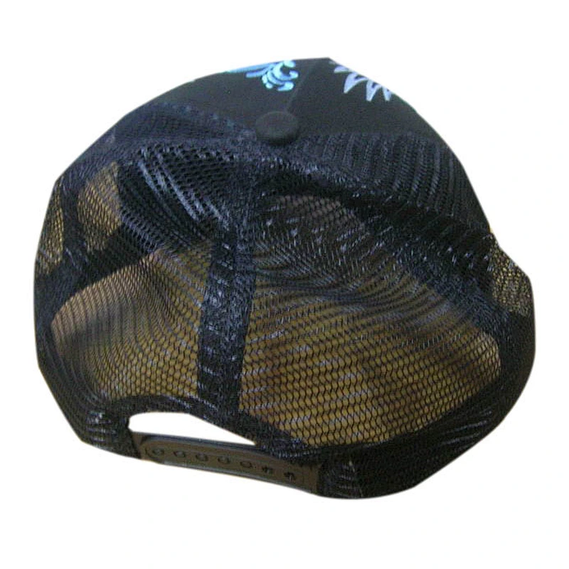 Fashion 6 panel snapback trucker mesh hats with embroidery