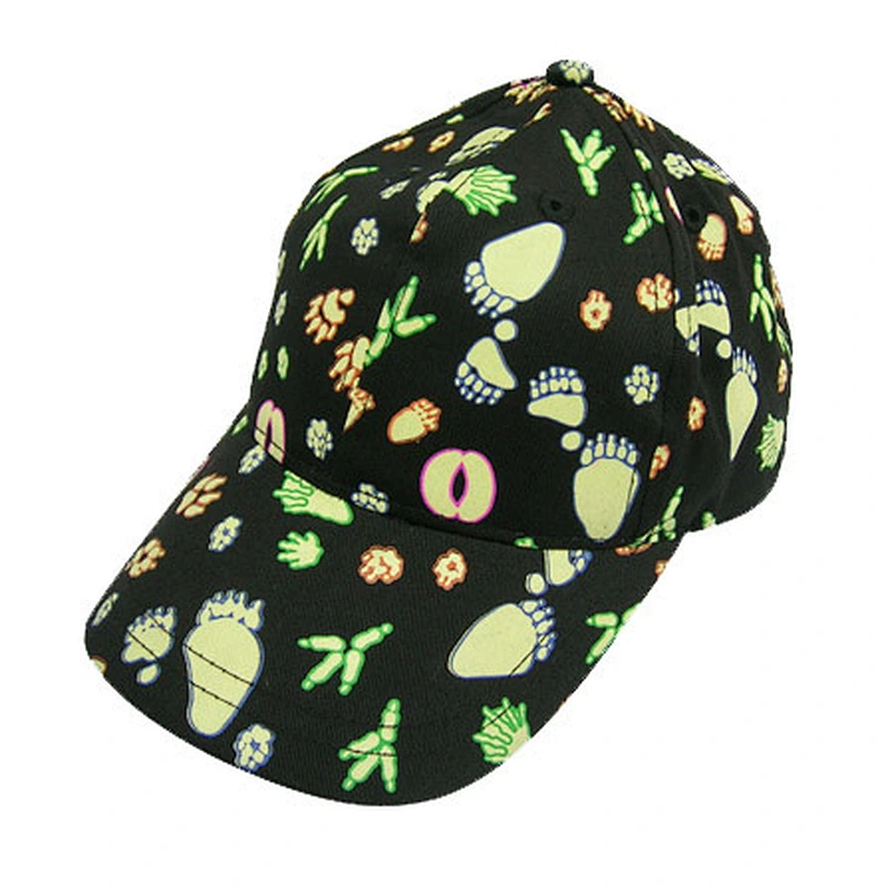 6 panel kid's cap with embroidery