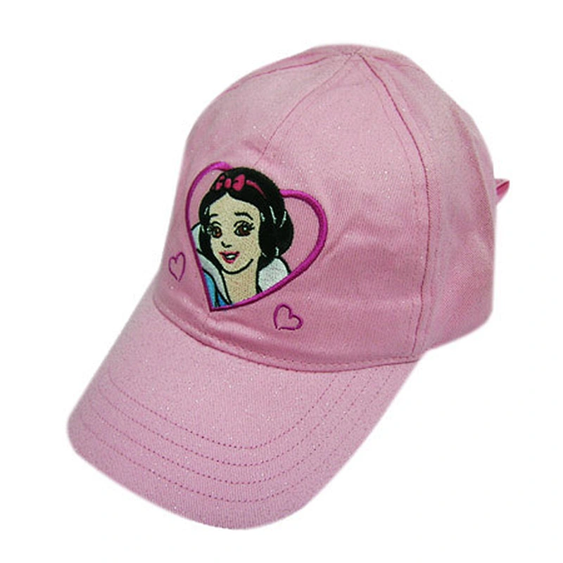 6 panel kid's cap with embroidery