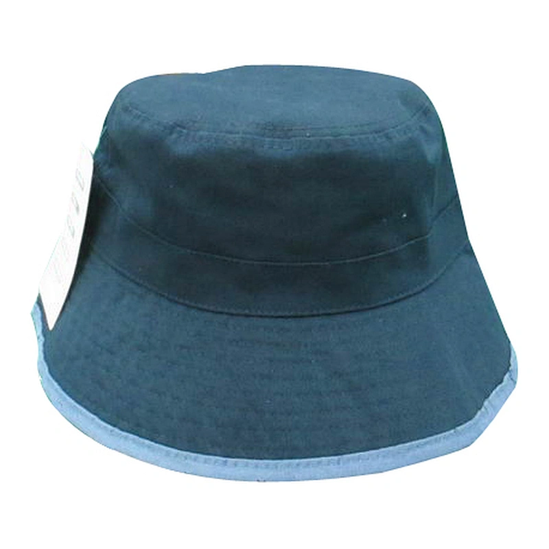 100% cotton comfortable plain reversible bucket hats