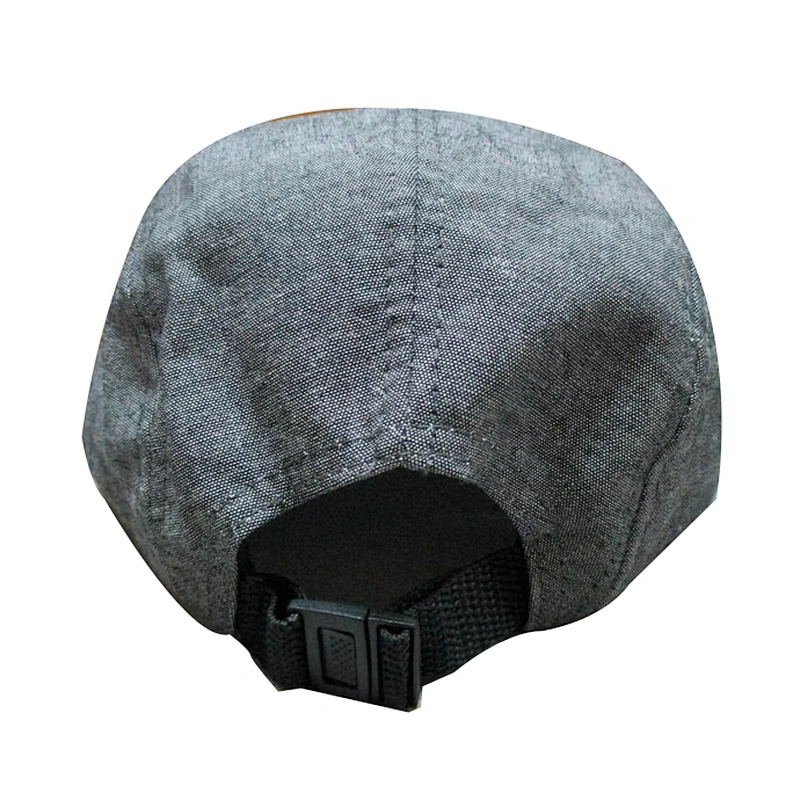 Flat Brim 5 Panel Cap