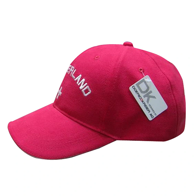 sports caps with piping and sandwich