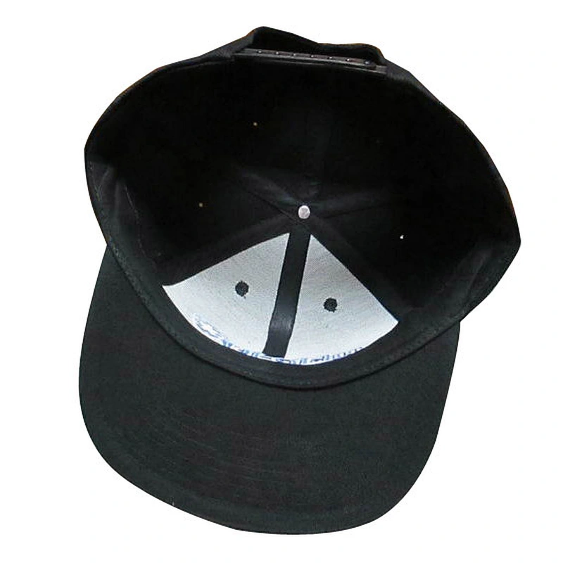 Custom design logo flat embroidery snapback caps