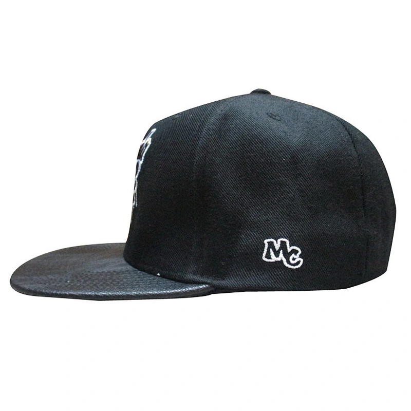 Custom design logo 3D embroidery snapback caps