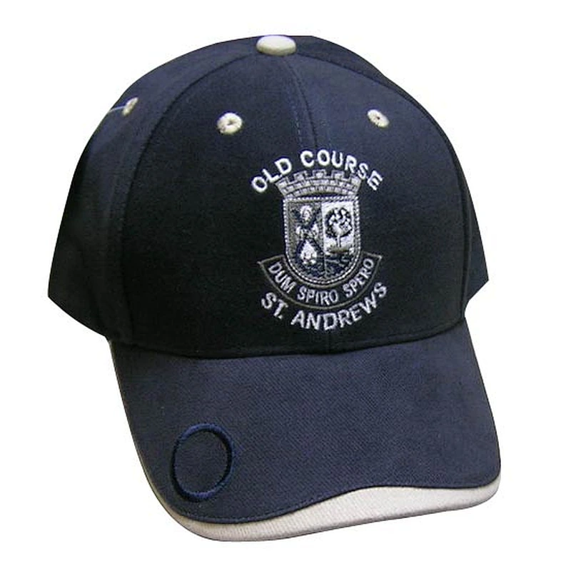customize ball marker hat with embroidery logo on front