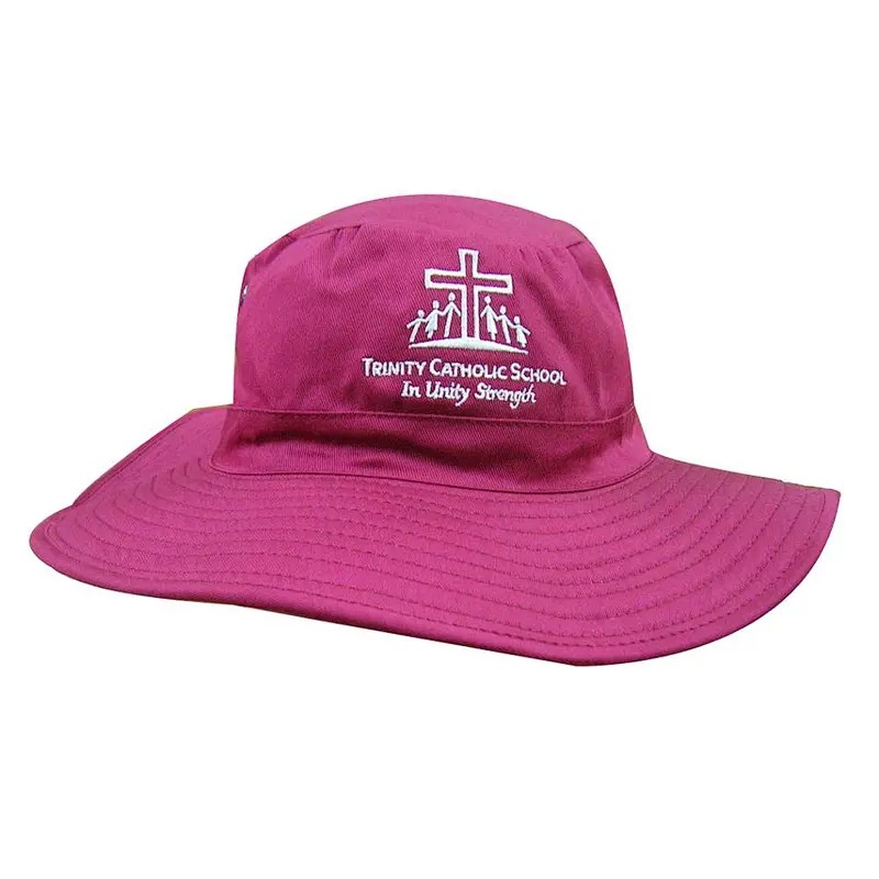 reversible school cool bucket hats with string