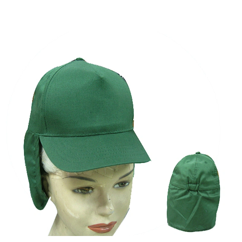 children's cap with neck-protection
