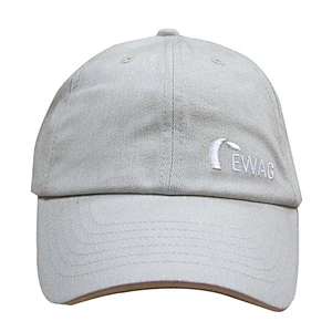 6 panel simple customized Wholesale 100% Cotton Sport Cap